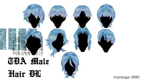 mmd hair|mmd male hair.